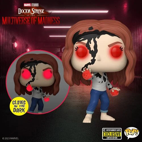 Marvel - Multiverse of Madness - Wanda Maximoff #1216 GITD Funko Pop