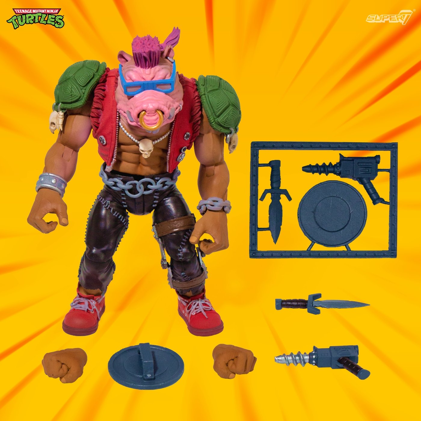 TMNT - Bebop Ultimates 7-Inch Super7 Action Figure Kyle's Funko Pop Shop N' More