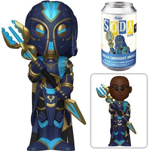 Funko Soda Marvel Wakanda Forever Aneka Midnight Angel Vinyl Figure